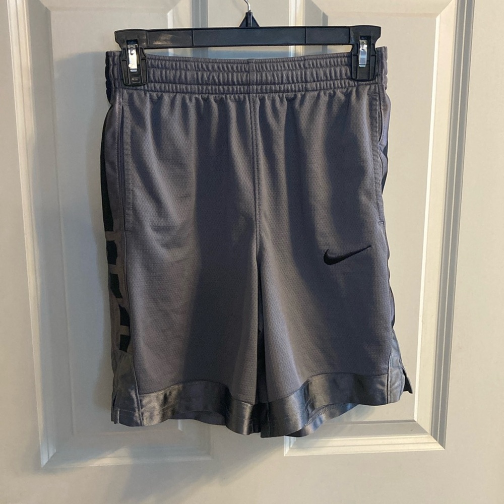 Boys Size Large Grey Nike Shorts